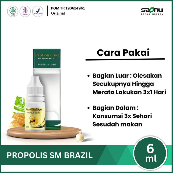qgk4- Propolis Sm Atasi Cacar Air & Bekas Cacar, Herpes Zoster, Gatal Berair, Salep Cacar,