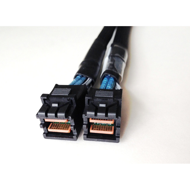 MINI SAS HD SFF 8643 CABLE INTERNAL SFF-8643 SAS CABLE 40CM MINI SAS SFF-8643 TO 8643 MOLEX CABLE