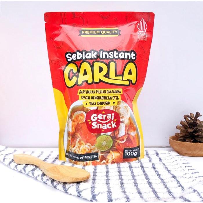Seblak Instant Carla Kualitas Premium 100g Bawang Food