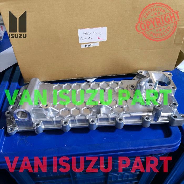 Jual Cover Tutup Oli Oil Cooler Isuzu Giga Frr Ftr 4Hk Import Qualty Kode 036