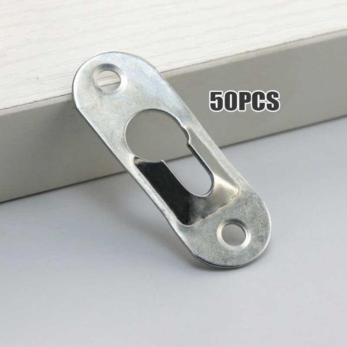 50PCS Gantungan Pigura Dinding / Plat Pigura Besar / Hook Pigura Oval