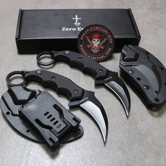 50ps- Crambit Zero Eror/ Pisau Carambit Tactical Zero Eror