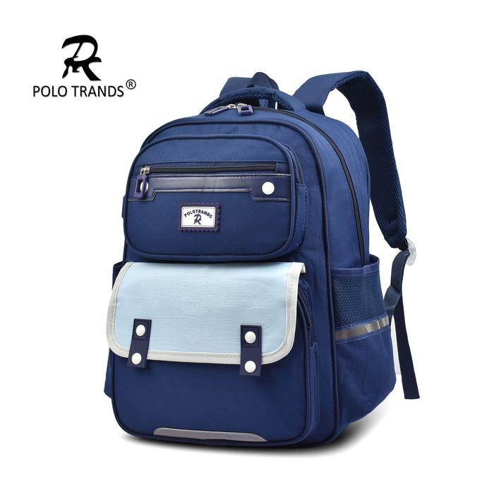 Polo Trands Hyondo 2267 Tas Sekolah Anak Ransel Anak Polos Fashion