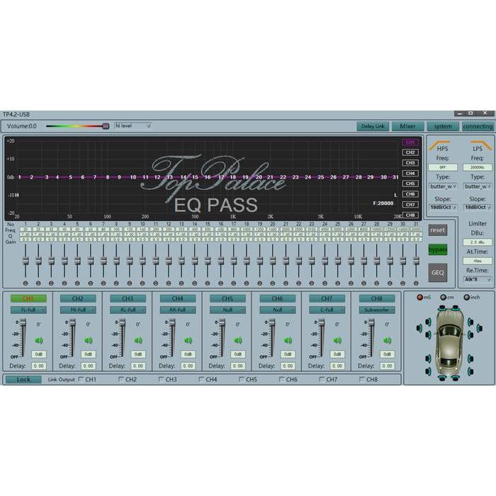 Software Processor DSP Top Palace 4.2HD Original terlaris