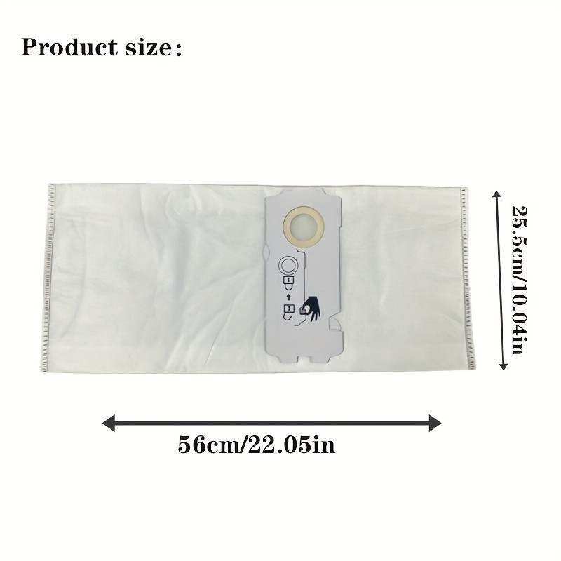 8pcs FeStool series vacuum cleaner dust bags. Compatible for FeStool CT MINI, CT MID, and CT 15