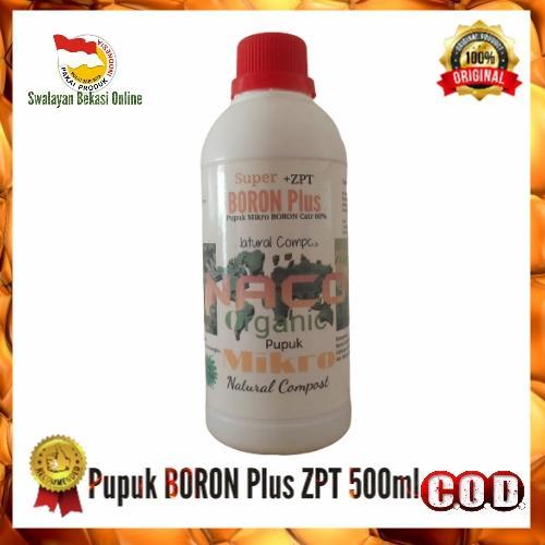 TERLARIS Pupuk Boron Cair 60%- Boron Plus ZPT-Boron Murni 500ml READY