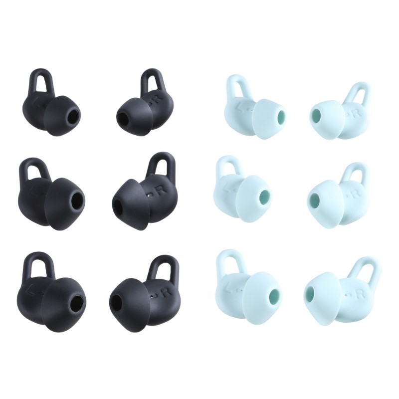 Marissaafa 6Pcs Silicone Ear Tips for HUAWEI Freelace Pro2 Earbuds Eartips  Earphone Tips headphones