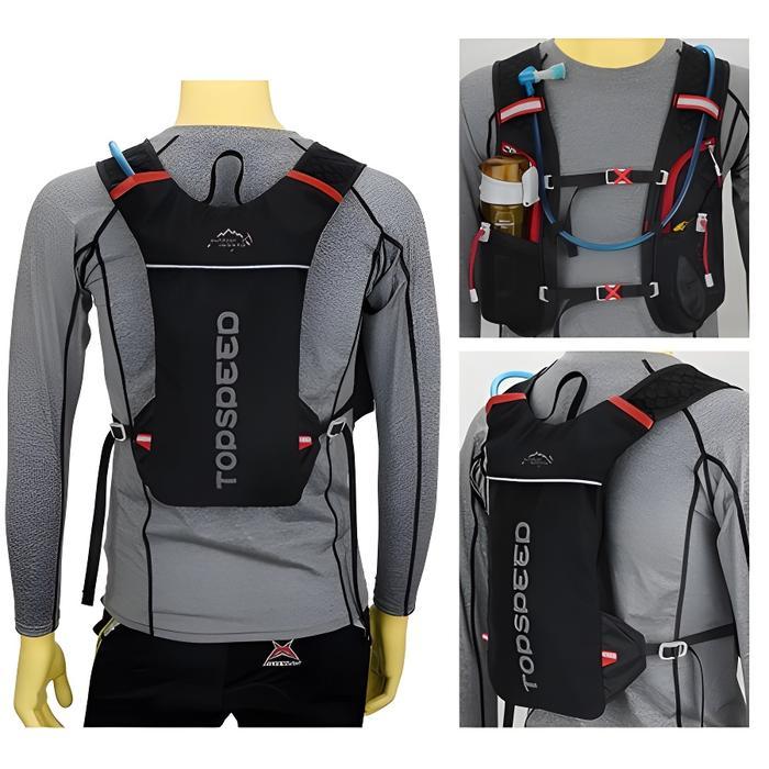 TOPSPEED Hydropack Murah Vest Tas Mendaki Gunung Wanita Tas Olahraga Running Pack Jogging