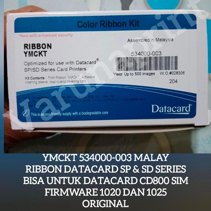 Ribbon Color Ymckt 534000-003 Malaysia / Datacard / 534000-003 / Ymckt / Ymckt 534000-003 Terbaru