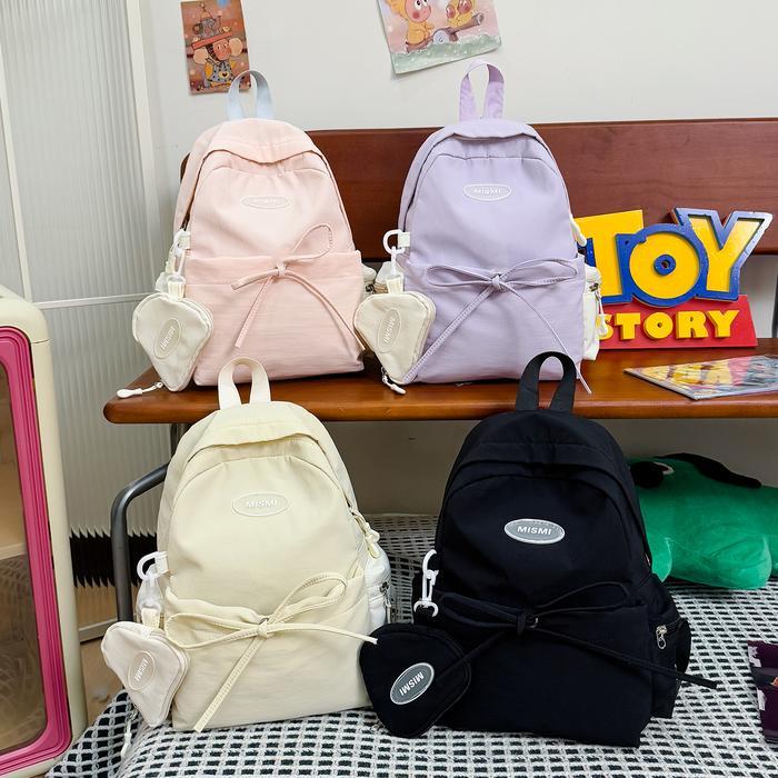 Eiger Bag'S Collection - Mismi Meili Bag Tas Ransel Wanita Korea Ulzzang School Backpack Perempuan
