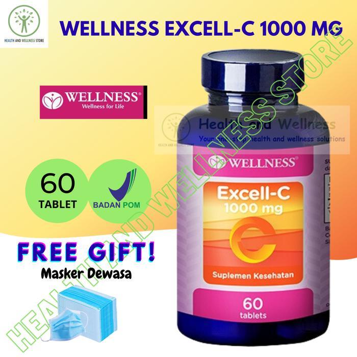WELLNESS EXCELL C 1000 MG EXCELL-C 60 TABLET