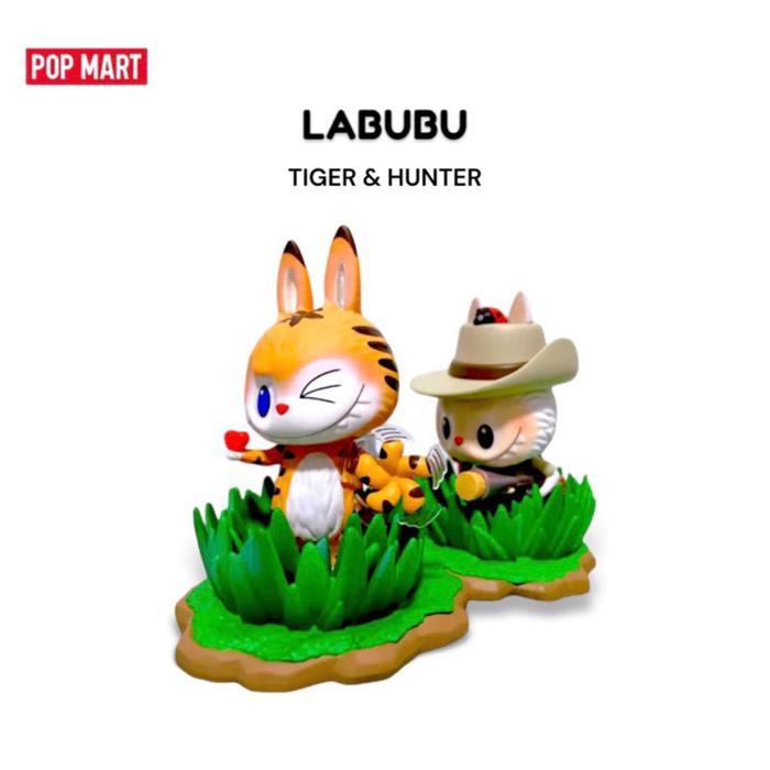 POP MART X HOW2WORK LABUBU TIGER LIMITED PTS EXCLUSIVE ART TOY