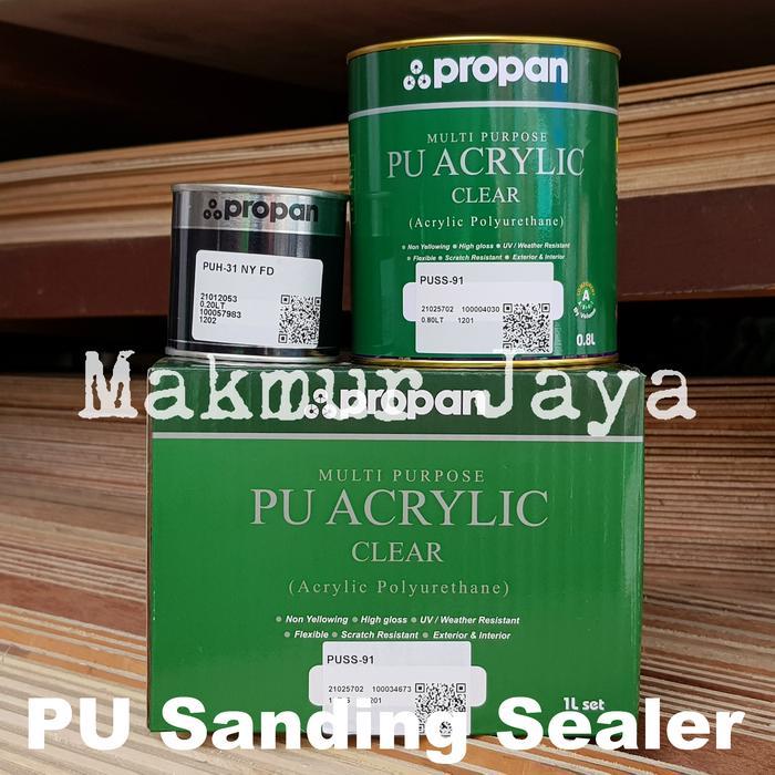 Baru Propan Puss-91 Pu Sanding Sealer Cat Clear Polyurethane