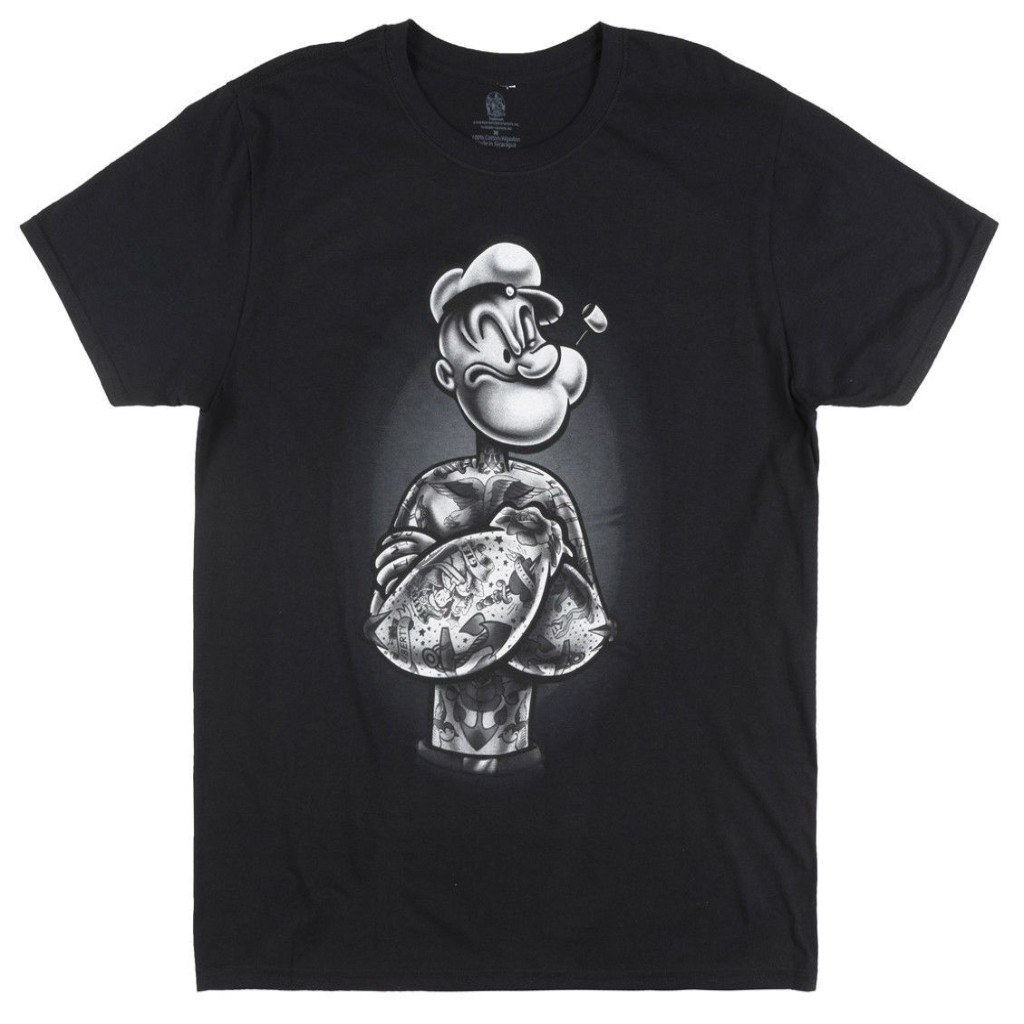 Kaos Basic Popeye Official Merchandise Basic Simple