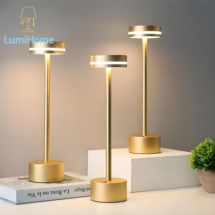 Lampu Meja Portable LED / Lampu Sensor Sentuh / Lampu LED / Lampu KTV / Lampu Meja Aesthetic / Lampu