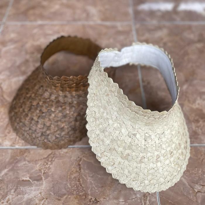 Virlokina- Topi Golf/Topi Anyaman/Topi Anyaman Bali Terbaru 