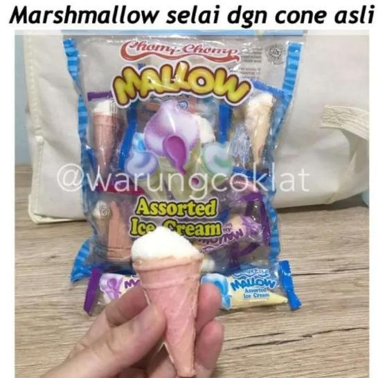 TERLARIS Marshmallow cone kiloan