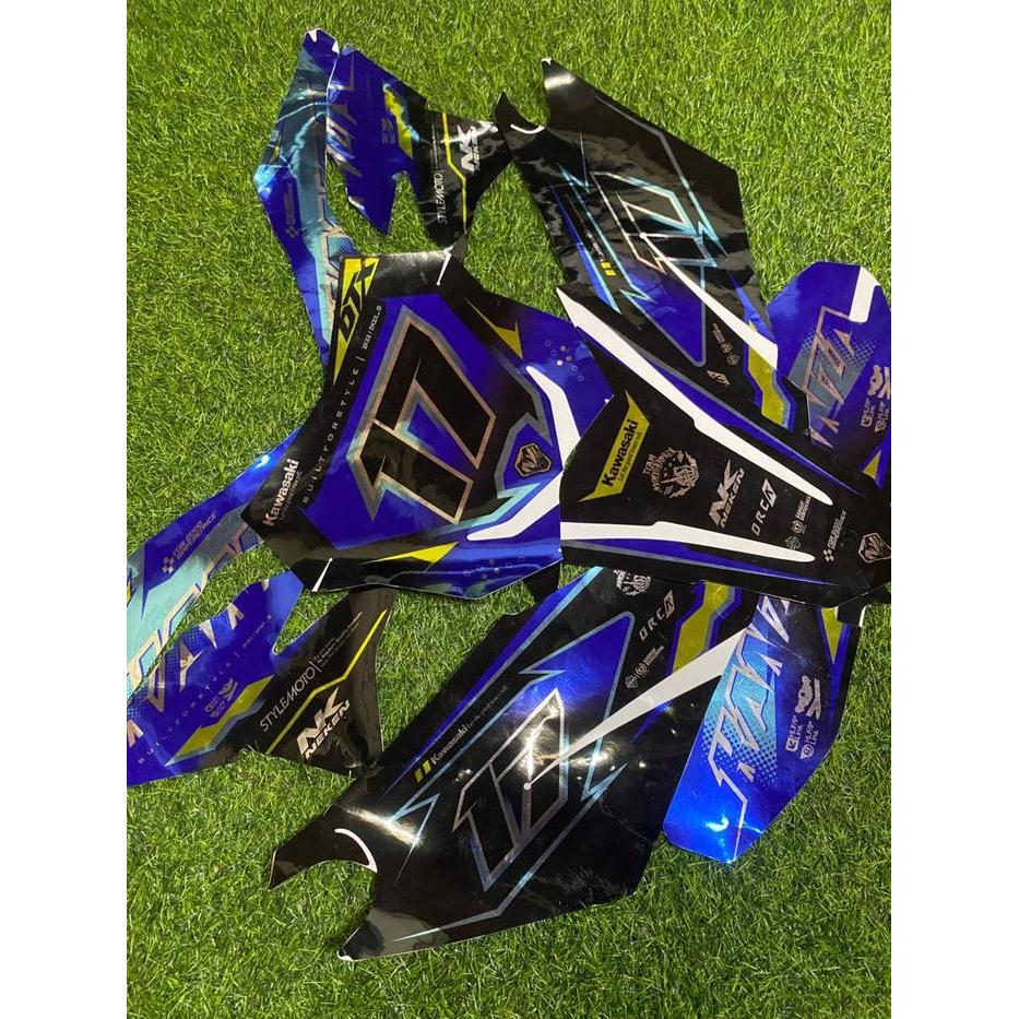 Decal Dtracker Chrome Glossy Fullbody Desain Custom