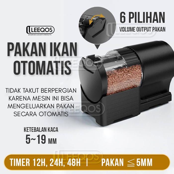 Fish Feeder / Automatic Fish Feeder / Auto Feeder Fish Food / Pemberi Pakan Ikan Otomatis / Auto