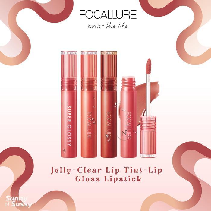Original Focallure Glossy Tint Liptint Lipstick Liquid
