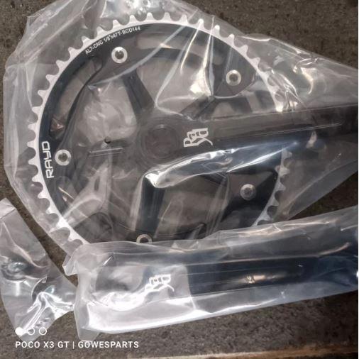 RAYD Pista Crankset BCD 144 - RYAD PistaCrank - Gowes Parts