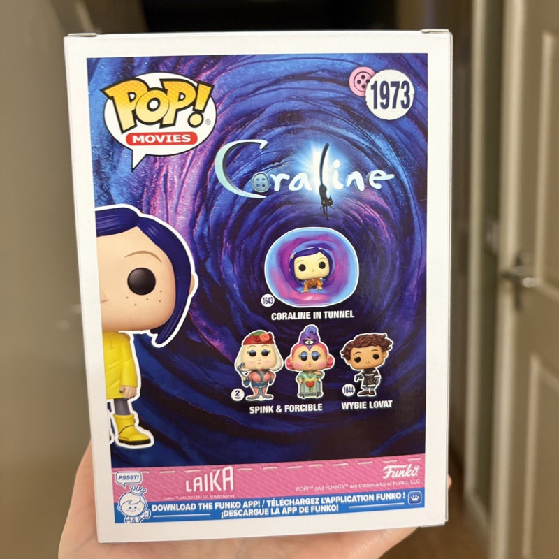 Original Funko Pop Movies Coraline with Doll #1973 Coraline Vinyl Figure - Movie Collectible Model