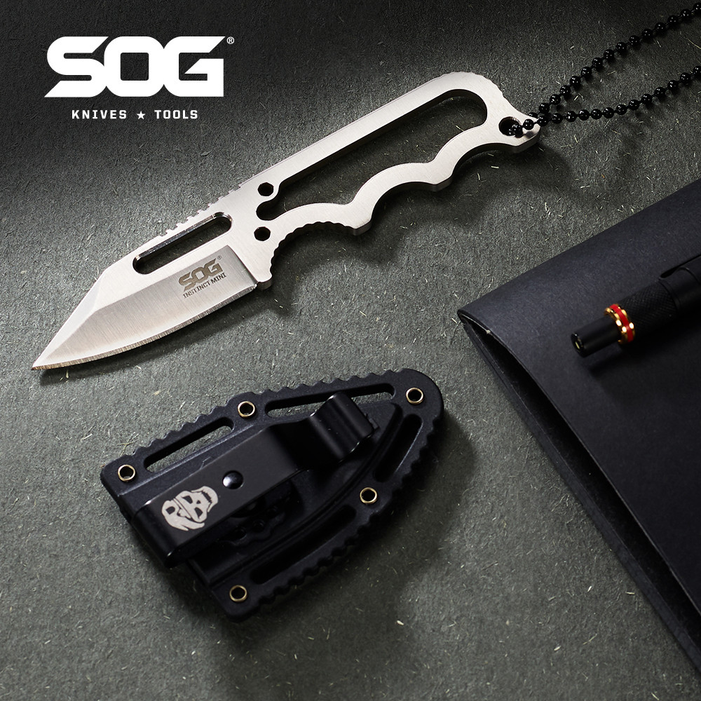 SOG INSTINCT MINI Pocket Knife Portable EDC Knives Outdoor Naturehike Selfdefense Hand tools Camping