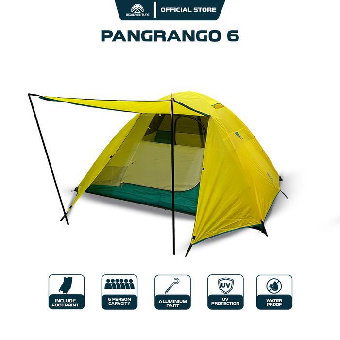 QUALITY Bigadventure Pangrango Series - Tenda 6 Person Camping Gunung