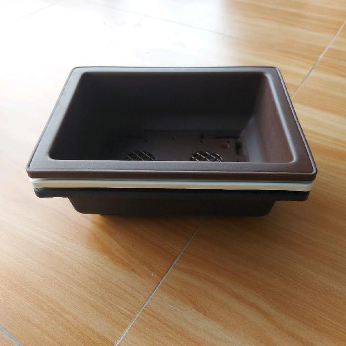 Pot Bonsai Kotak 25/Pot Bonsai Persegi Panjang/Pot Plastik