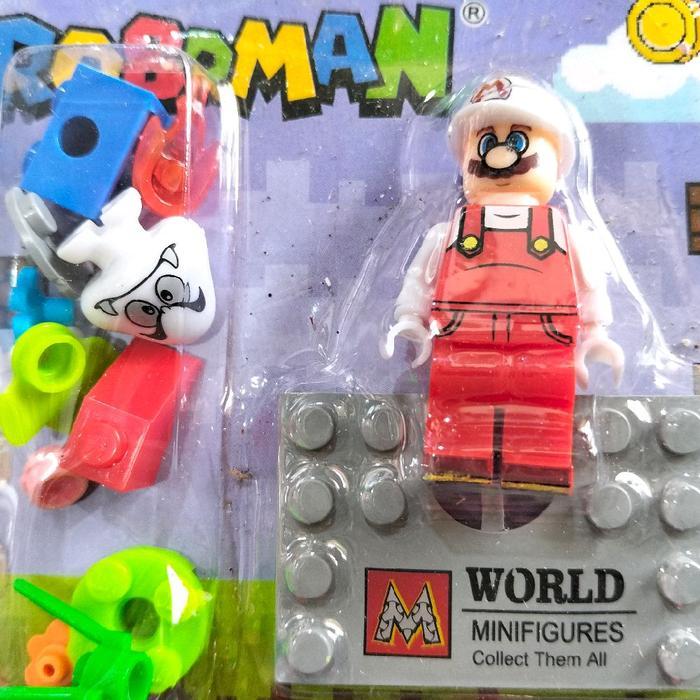 NEW PROMO mainan Lego rakit robot super mario