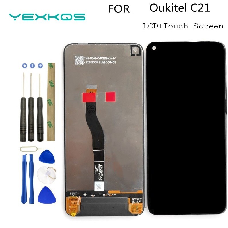 6.4 Inch Original 2310x1080P For OUKITEL C21 LCD Display + Touch Screen 100% Tested  OUKITEL C21 Dig