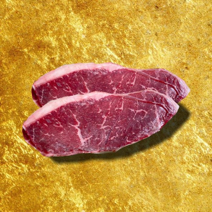 READY SIRLOIN WAGYU STEAK - TOKUSEN MB 6 SIRLOIN STEAK / RUMP