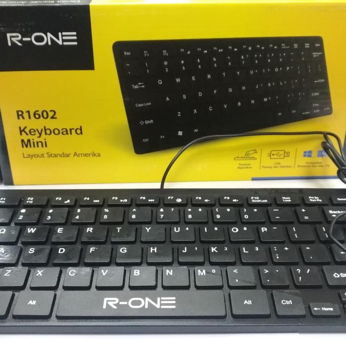 Logitech Computer - R-One Keyboard Mini Usb R1602