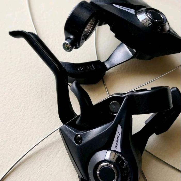 Premium Shifter 3/7 Speed Pemindah Gigi Untuk Sepeda - Alat Pemindah Gigi Yang Efisien Dan Mudah