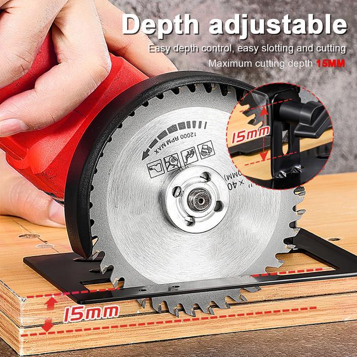 JLD Adaptor Gerinda ke Circular Saw Dudukan Gerinda Bracket Tangan Circular Saw Stand Holder