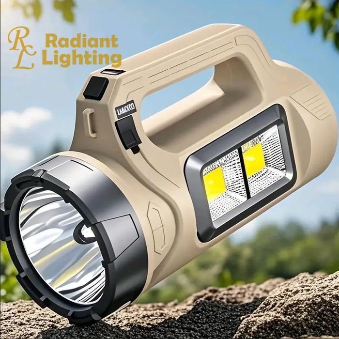 Promo Lampu Emergency Darurat Senter Super Terang Cas Usb Dan Solar Original