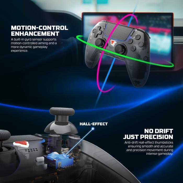 READY Fantech Nova II D WGP16D WGP 16D WGP-16D Hall Effect Wireless Gamepad Gaming Controller