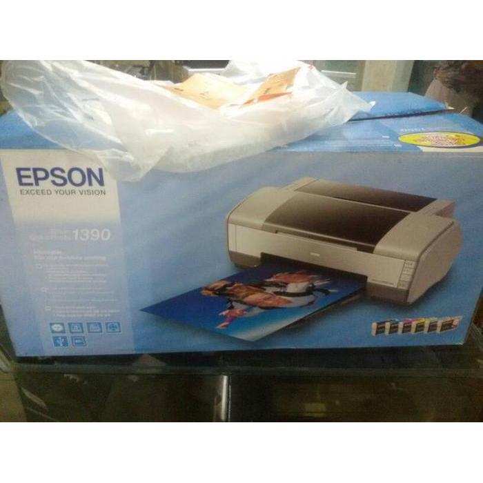 printer Epson R1390 ukuran a3 + infus 6warna