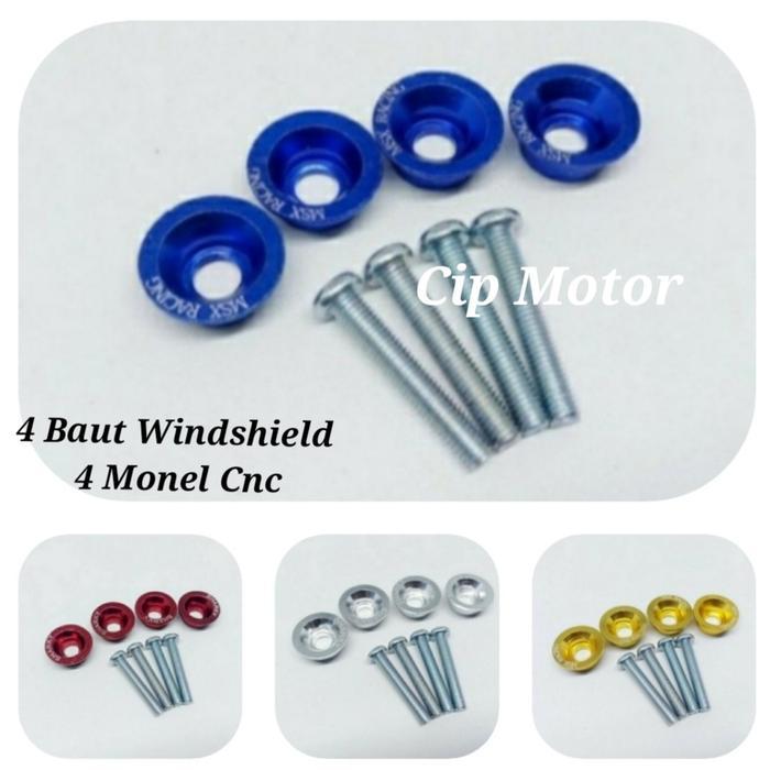 Baut Visor Windshield Karet Spacer Nmax New Nmax 2020