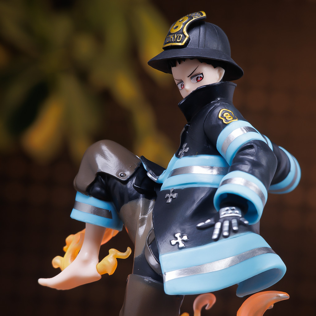 Shinra Kusakabe, Fire Force, Anime Figure, Anime Merchandise, Anime Merch Gift for Friends Birthday,