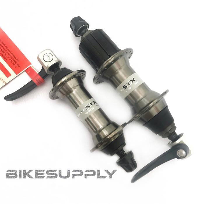 Hub Free Hub Shimano Stx Special Edition Mc32 32H Black Chrome Nos