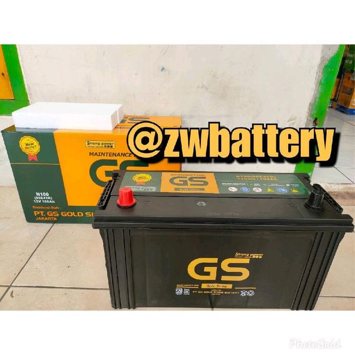 AKI GENSET GS MF N100 Aki Kering 12V / 100Ah