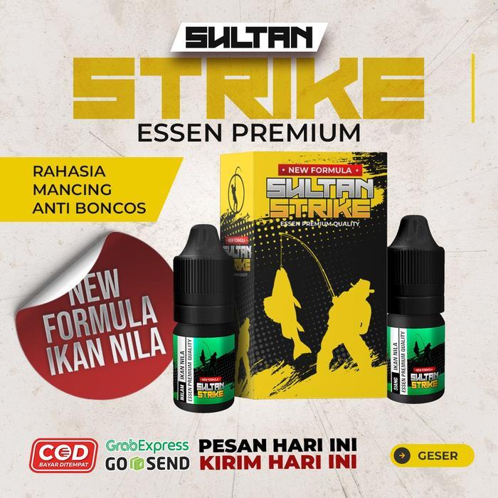 ESSEN SULTAN STRIKE PREMIUM GALATAMA GALAPUNG HARIAN IKAN LELE MAS NILA BAWAL BANDENG GABUS PATIN