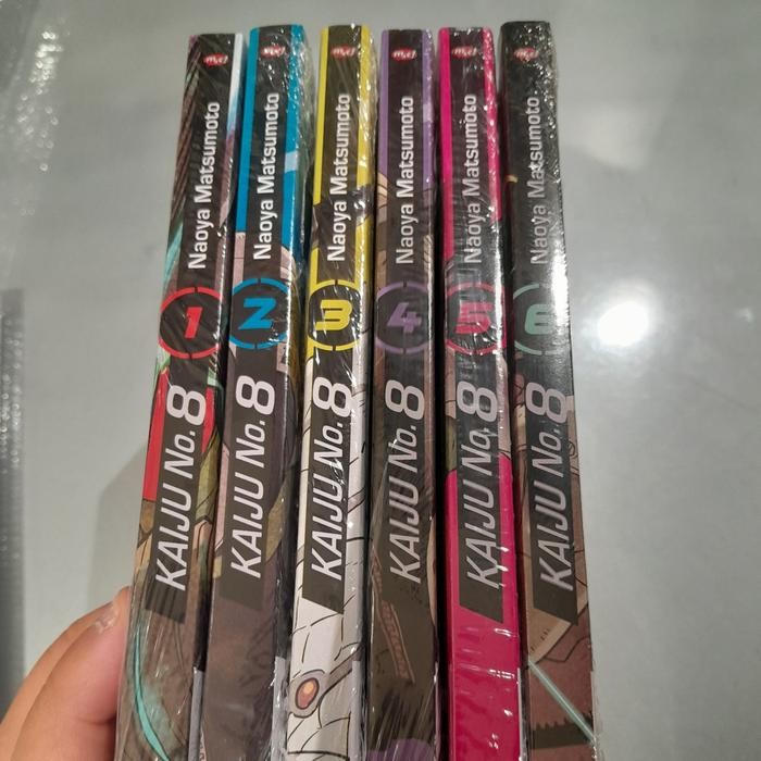 Komik Kaiju No 8 Set Vol 1-6 Segel Ori