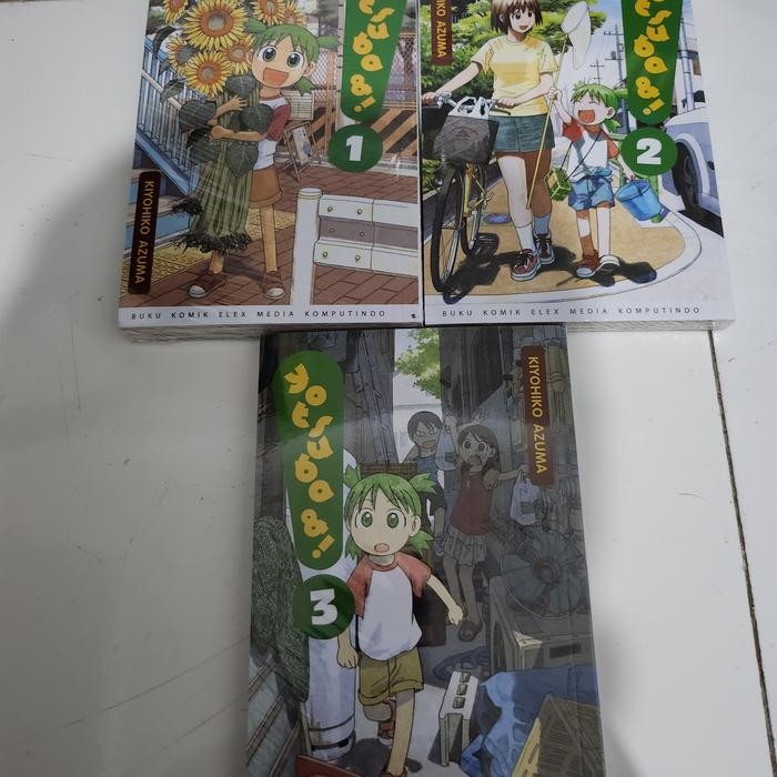 Komik Yotsuba Set Vol 1-3 Cetak Ulang 2023 Segel Ori Bahasa Indonesia