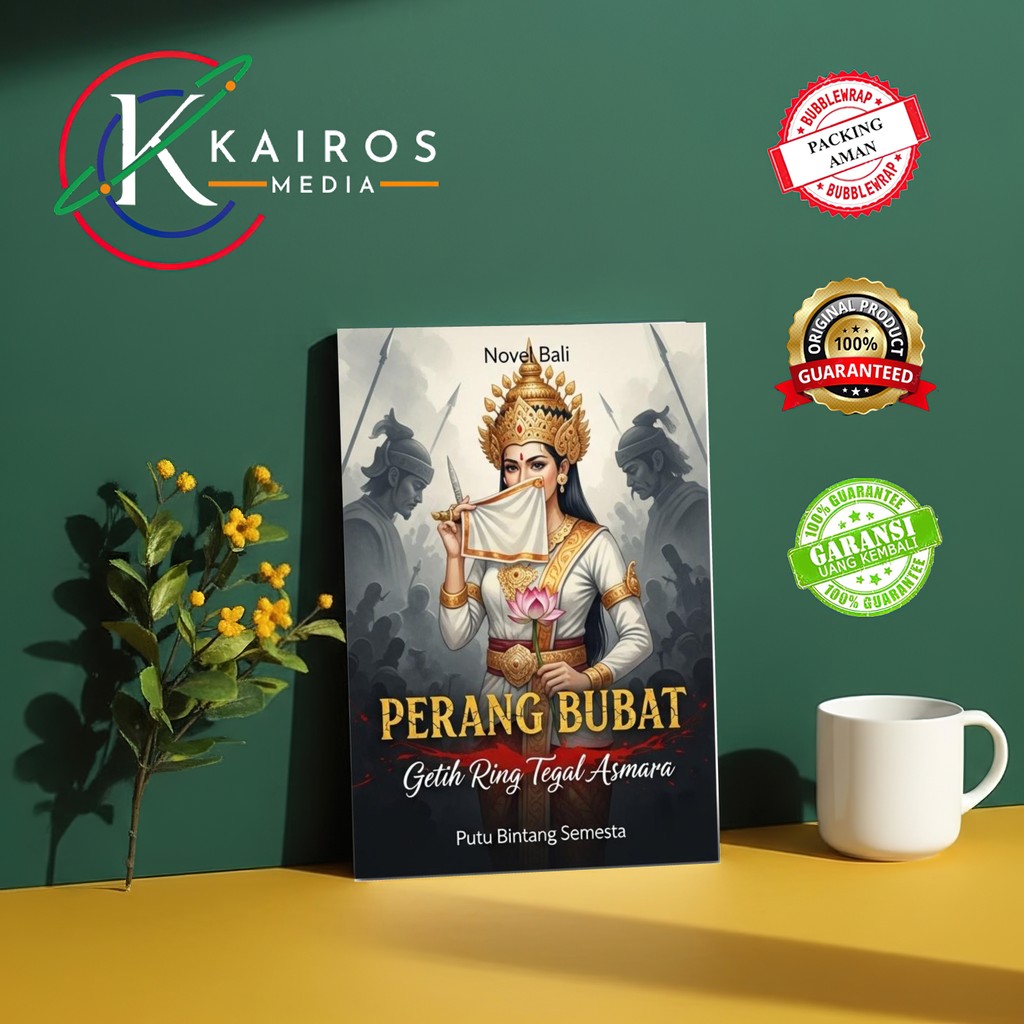 Novel Bali Perang Bubat Getih ring Tegal Asmara - Putu Bintang Semesta