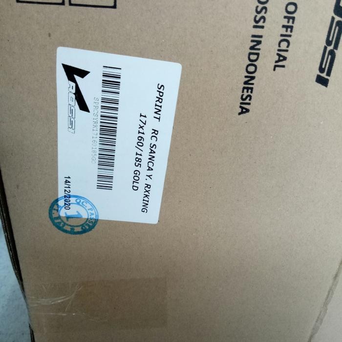 PELEK RECING ROSSI SANCA RC MODEL RCB YAMAHA RX KING RING 17