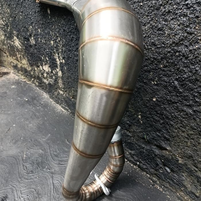 Knalpot Custom Yamaha Dt100 / Dt125 Stainless