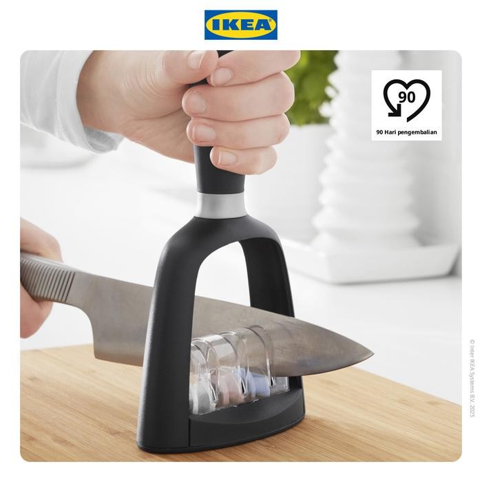 IKEA SKRANDE Pengasah Pisau Hitam Berkualitas