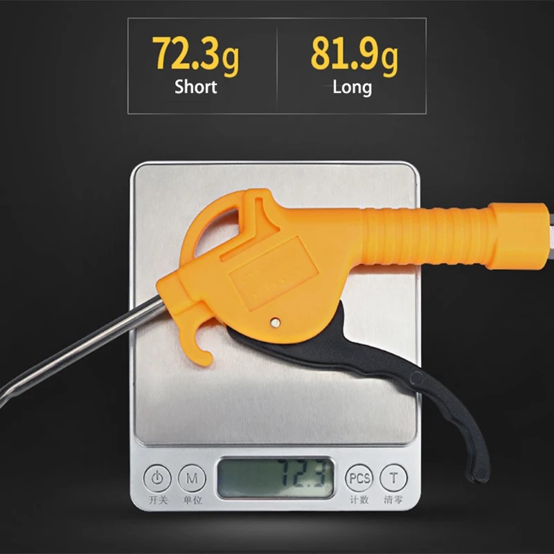 Pneumatic Air Blow Gun EU And Japan Type Blowing Airsoft Guns Cleaning Tool Dust Spray 1/4" Port